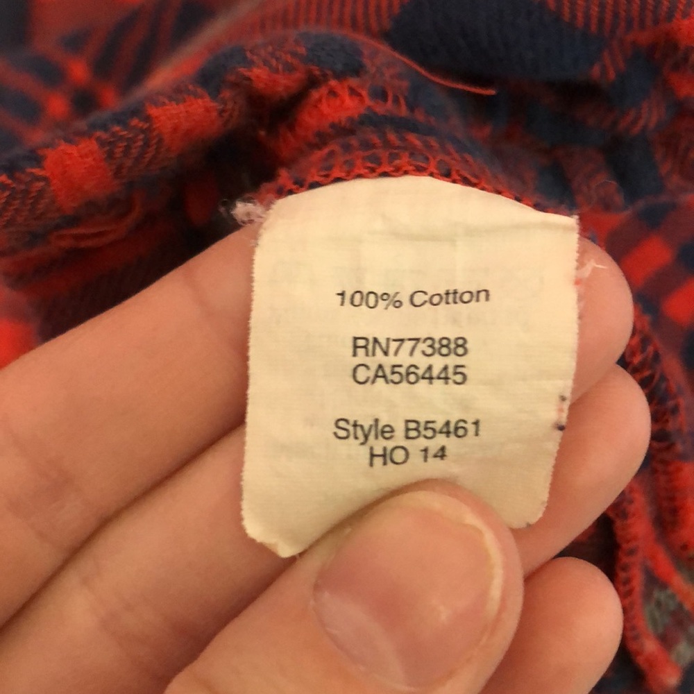 Madewell Flannel Patterned Button Down Shirt - image 3